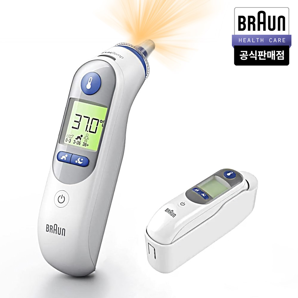 연령별 발열 상태를 더 정확하게 보여주는 브라운 6525