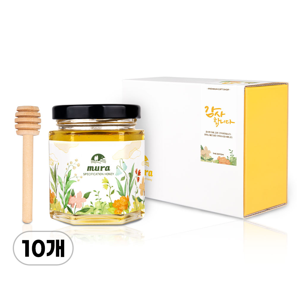 무라 사양벌꿀 선물세트 160g, 10개